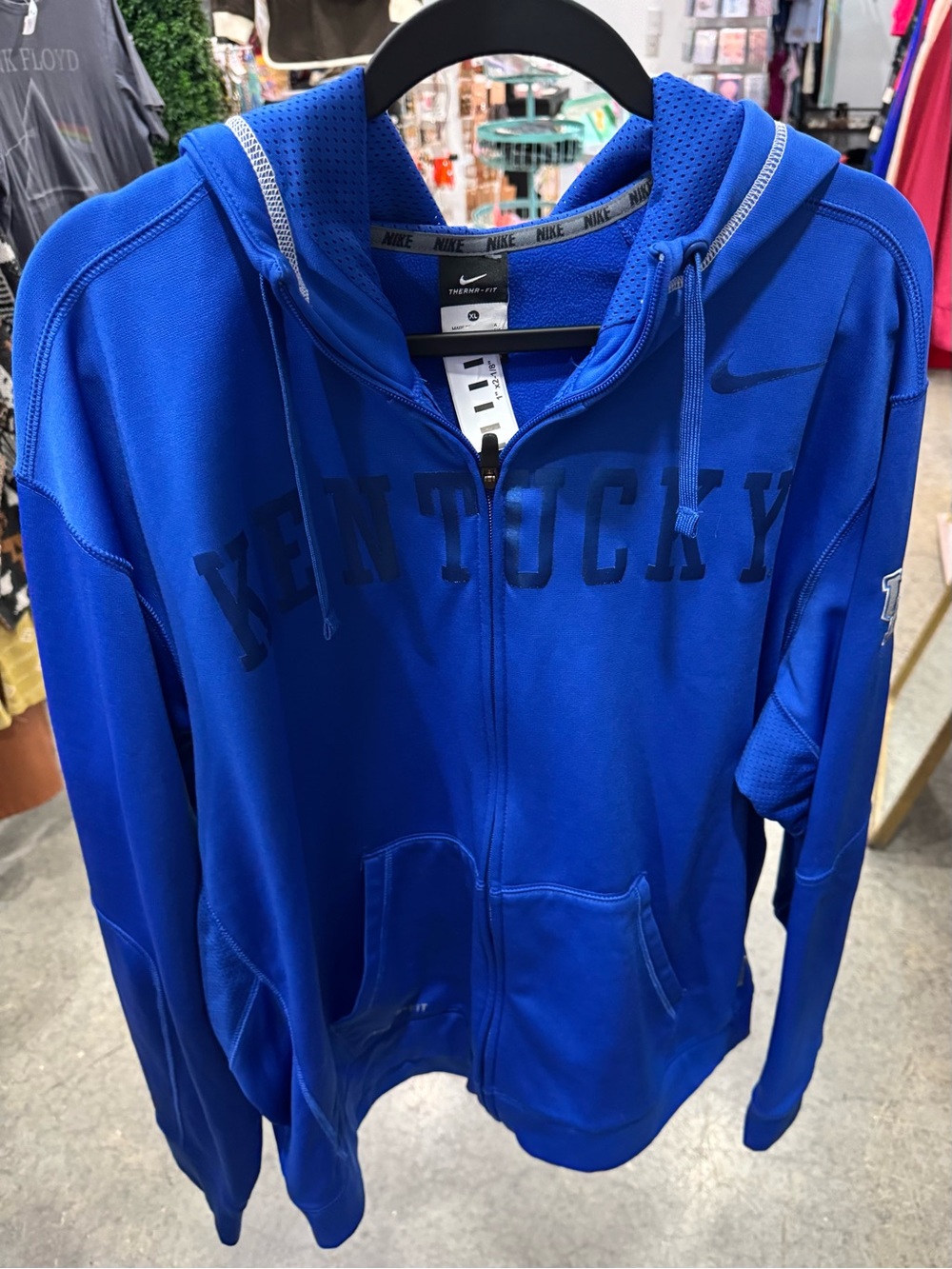Nike Blue 'Kentucky' Full-Zip Hoodie